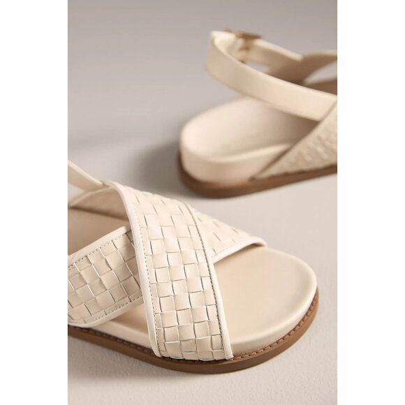 Schutz Ruby Sporty Crisscross Slingback Sandals 9.5 - Picture 3 of 3